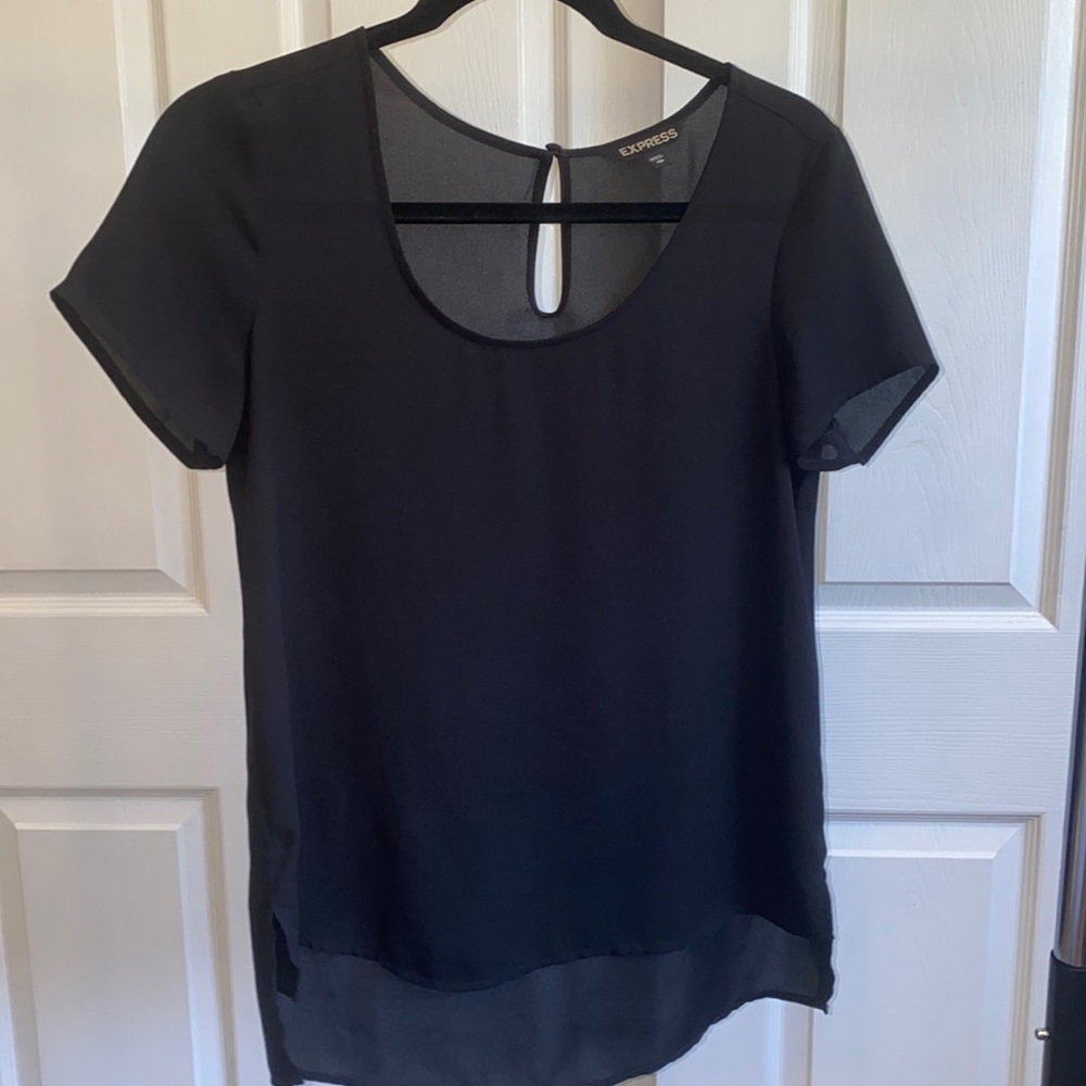 Express size: XS black blouse